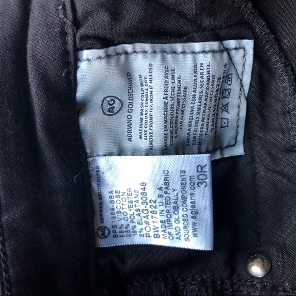 Adriano Goldschmeid Black Skinny Jeans - Picture 6 of 7